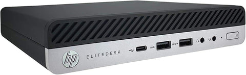 HP EliteDesk 800 G5 Micro Desktop PC — angle