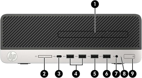 HP ProDesk 600 G5 SFF Desktop PC — front