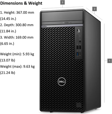 Dell OptiPlex 7020 Plus Tower Desktop PC — front