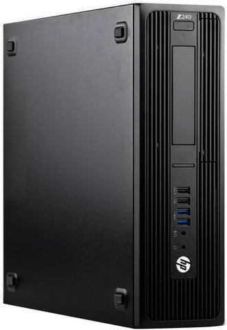 HP Z240 Workstation Desktop PC — front