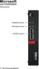Lenovo ThinkCentre M710q Tiny Desktop PC — front ports