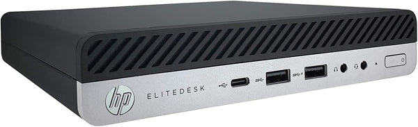 HP EliteDesk 800 G5 Micro Desktop PC — angle