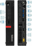 Lenovo ThinkCentre M920q Tiny Desktop PC — port diagram