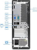 Lenovo ThinkCentre M710e SFF Desktop PC — port diagram