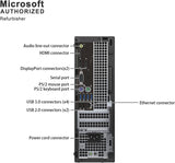 Dell OptiPlex 7050 SFF Desktop PC — port diagram