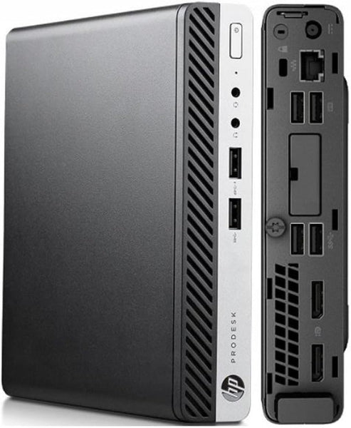 HP ProDesk 400 G5 Micro Desktop PC — back ports