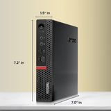 Lenovo ThinkStation P330 Tiny Desktop PC — front