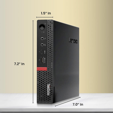 Lenovo ThinkStation P330 Tiny Desktop PC — front