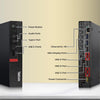 Lenovo ThinkStation P330 Tiny Desktop PC — port diagram