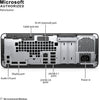 HP ProDesk 600 G3 SFF Desktop PC — port diagram