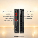 Lenovo ThinkStation P340 Tiny Desktop PC — port diagram