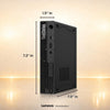 Lenovo ThinkStation P340 Tiny Desktop PC — angle