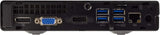 HP EliteDesk 800 G2 Micro Desktop PC — back ports
