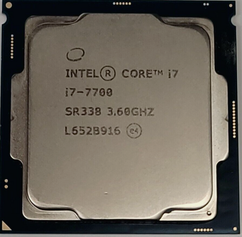 Intel Core i7-7700 Desktop Processor 4 Cores up to 4.2 GHz LGA 1151 100/200 Series 65W