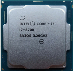 Intel Core i7-8700 6 Cores 3.2GHz 12MB 8 GT/s 65W LGA 1151 CPU SR3QS –  TekRefurbs